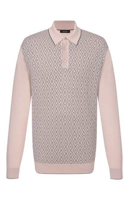 Мужское поло из шерсти и шелка STEFANO RICCI, арт. KE06010P03/E25402