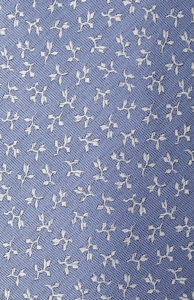 Шелковый галстук CANALI голубого цвета по цене 21450 руб., арт. 18/HJ04510, фото 4 Шелковый галстук CANALI, арт. 18/HJ04510, фото 4