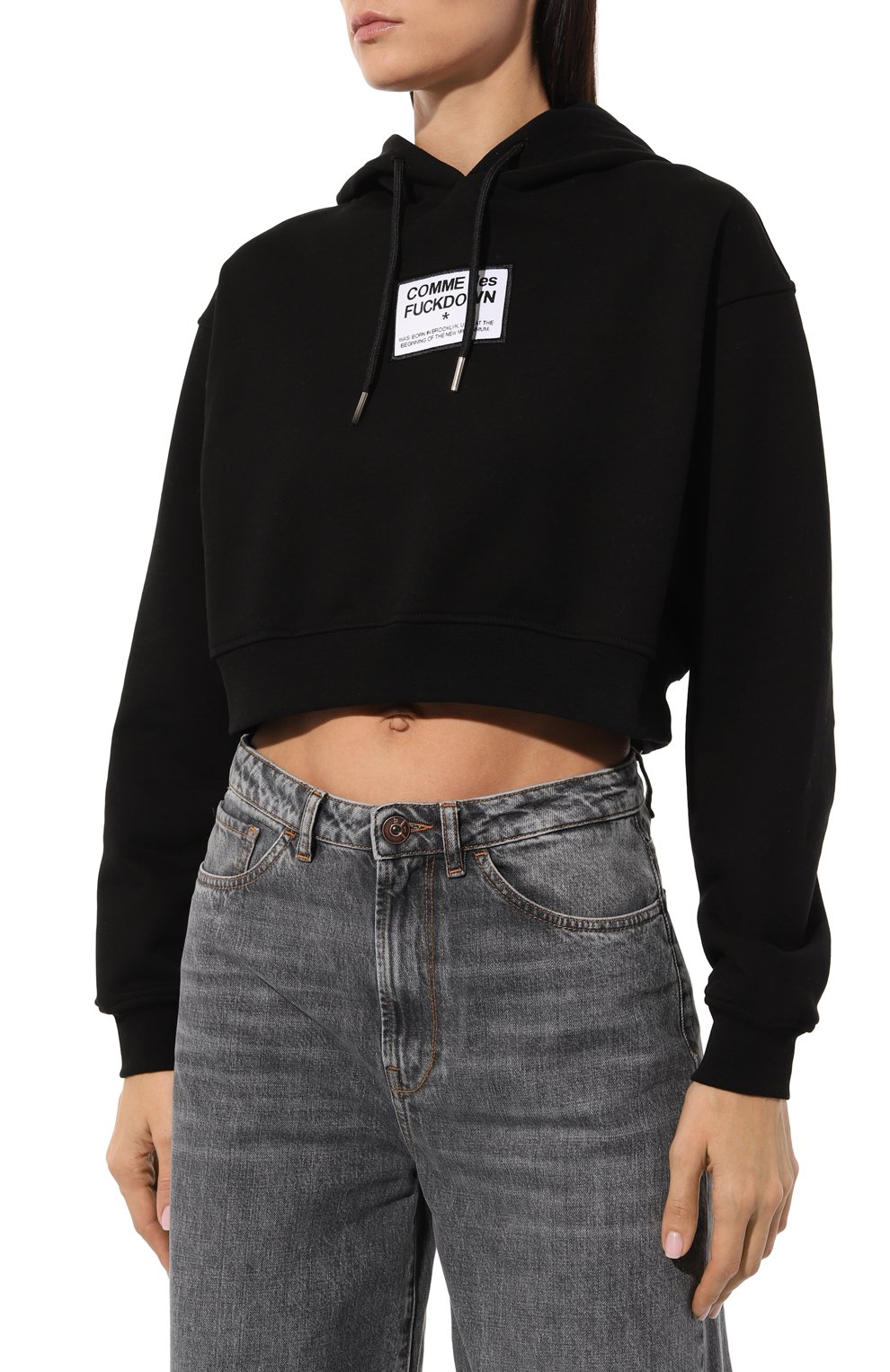 Хлопковое худи COMME DES FUCKDOWN, арт. CDFD3026, фото 3