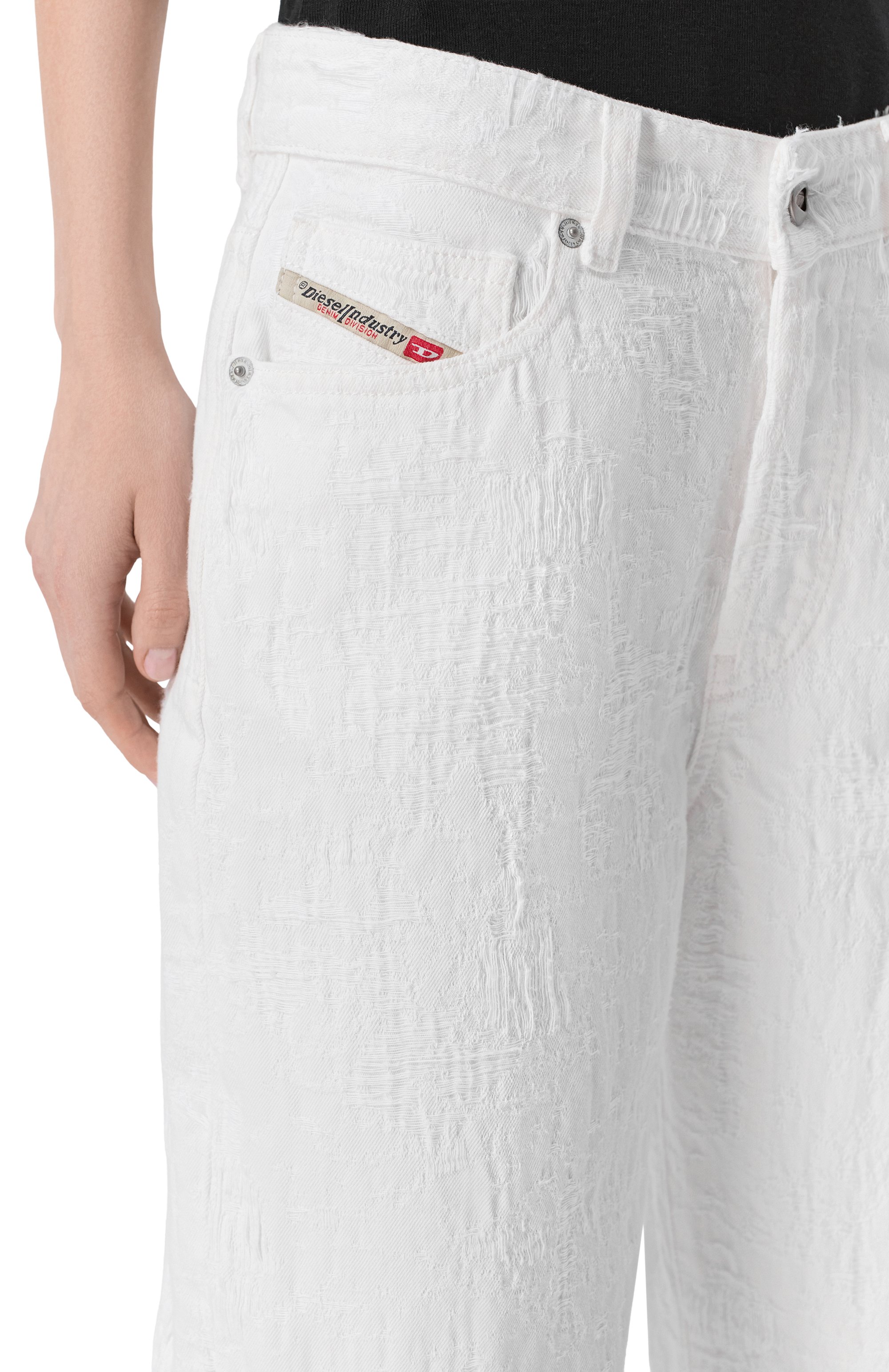 Джинсы 1971 d-sent DIESEL белого цвета по цене 52050 руб., арт. A19869/007EX, фото 5 Джинсы 1971 d-sent DIESEL, арт. A19869/007EX, фото 5