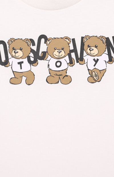 Хлопковая футболка MOSCHINO, арт. H9M03R/LAA10/10-14, фото 3