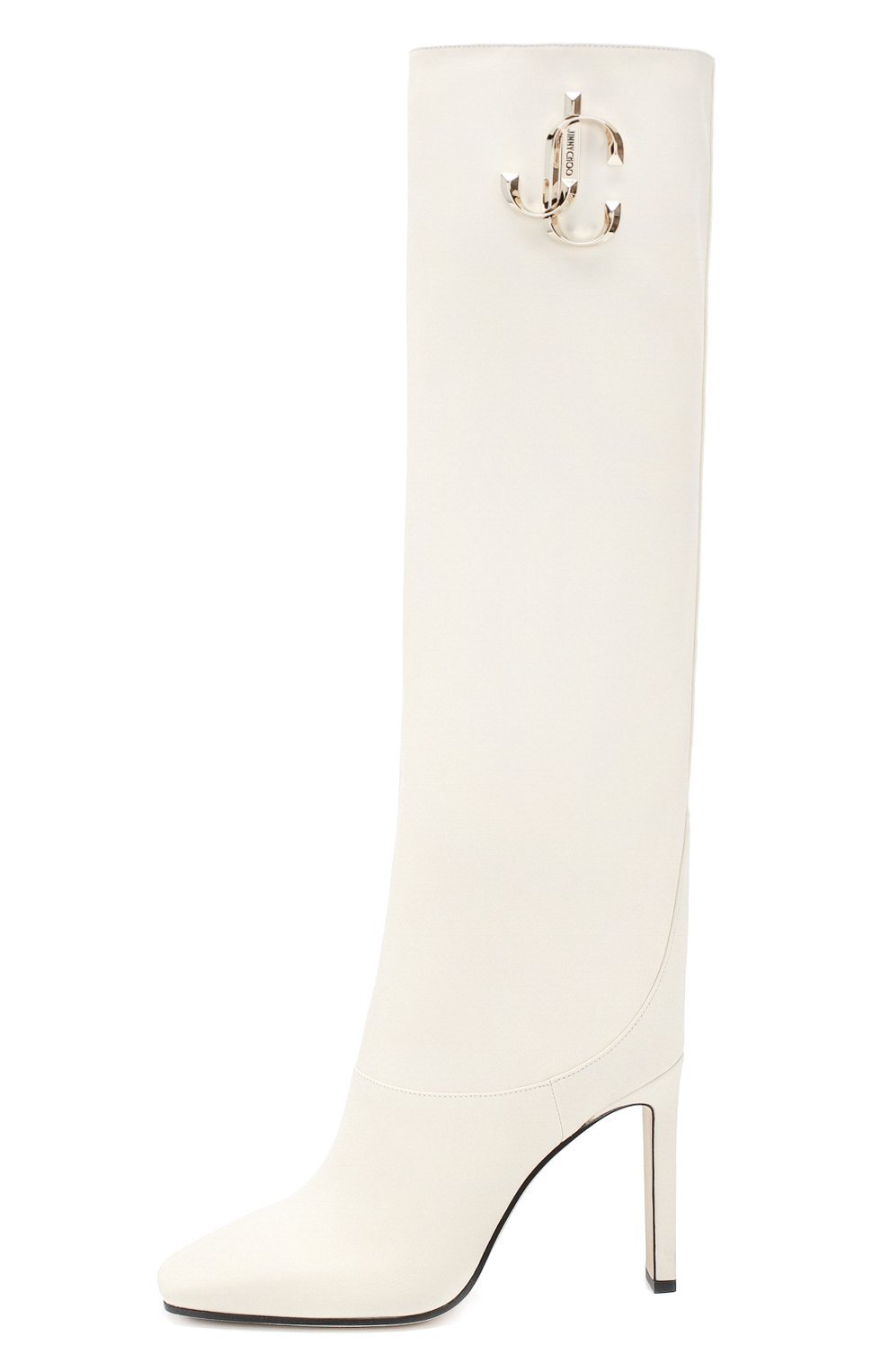 Кожаные сапоги mahesa 100 JIMMY CHOO, арт. MAHESA 100/CLF, фото 3