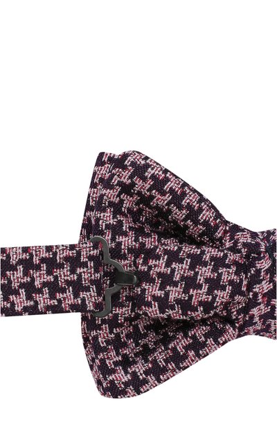 Галстук-бабочка из смеси шелка и льна TOM FORD розового цвета по цене 22250 руб., арт. 3TF66/4CH, фото 3 Галстук-бабочка из смеси шелка и льна TOM FORD, арт. 3TF66/4CH, фото 3