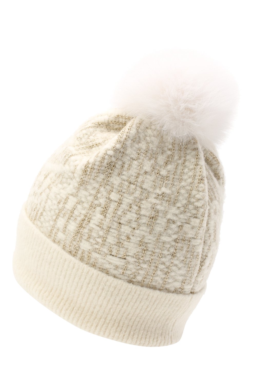 Шапка с меховой отделкой MONCLER, арт. F2-954-9Z720-11-A9473, фото 2