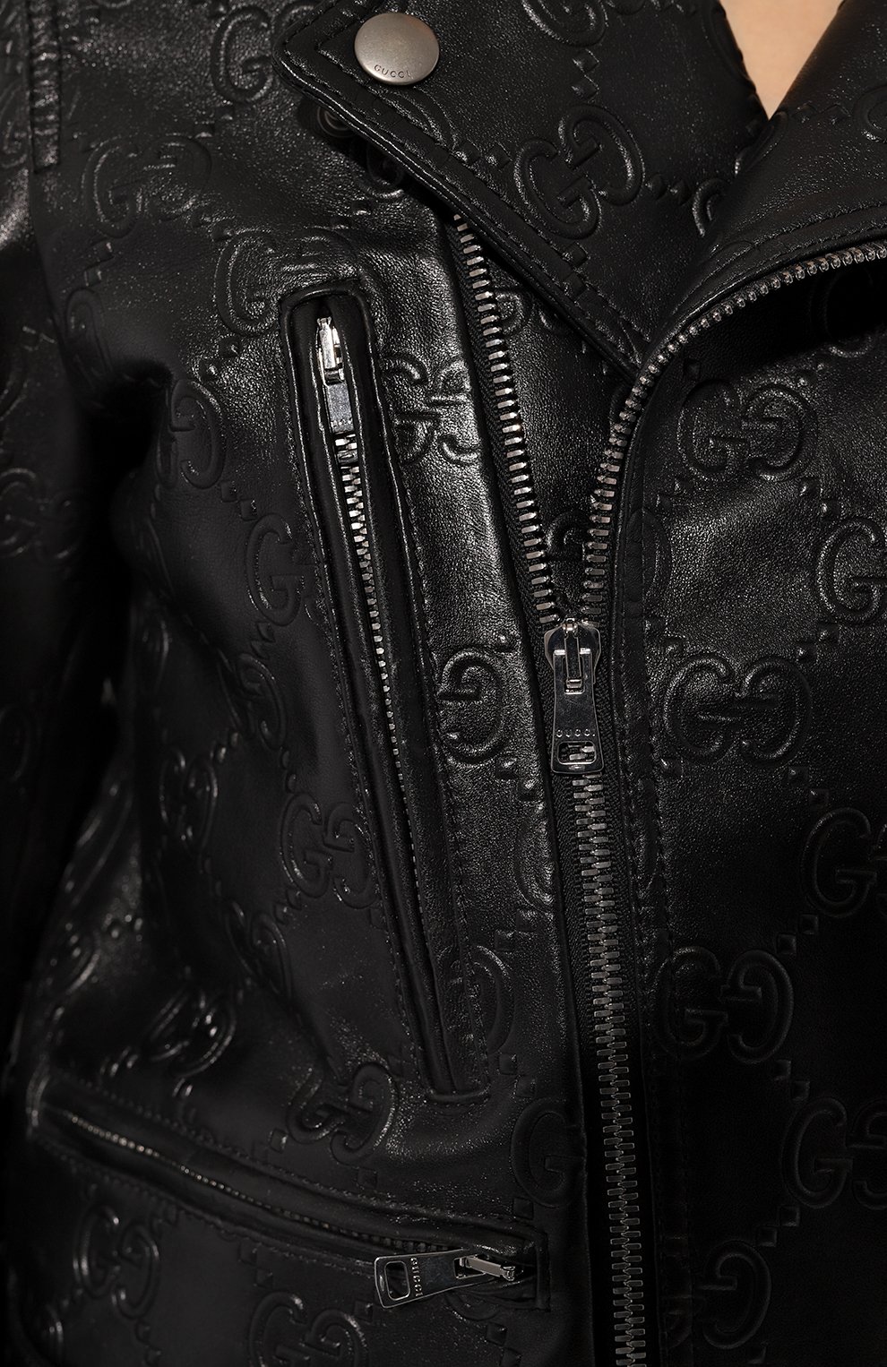 Кожаная куртка GUCCI, арт. 671268 XNAPN, фото 5