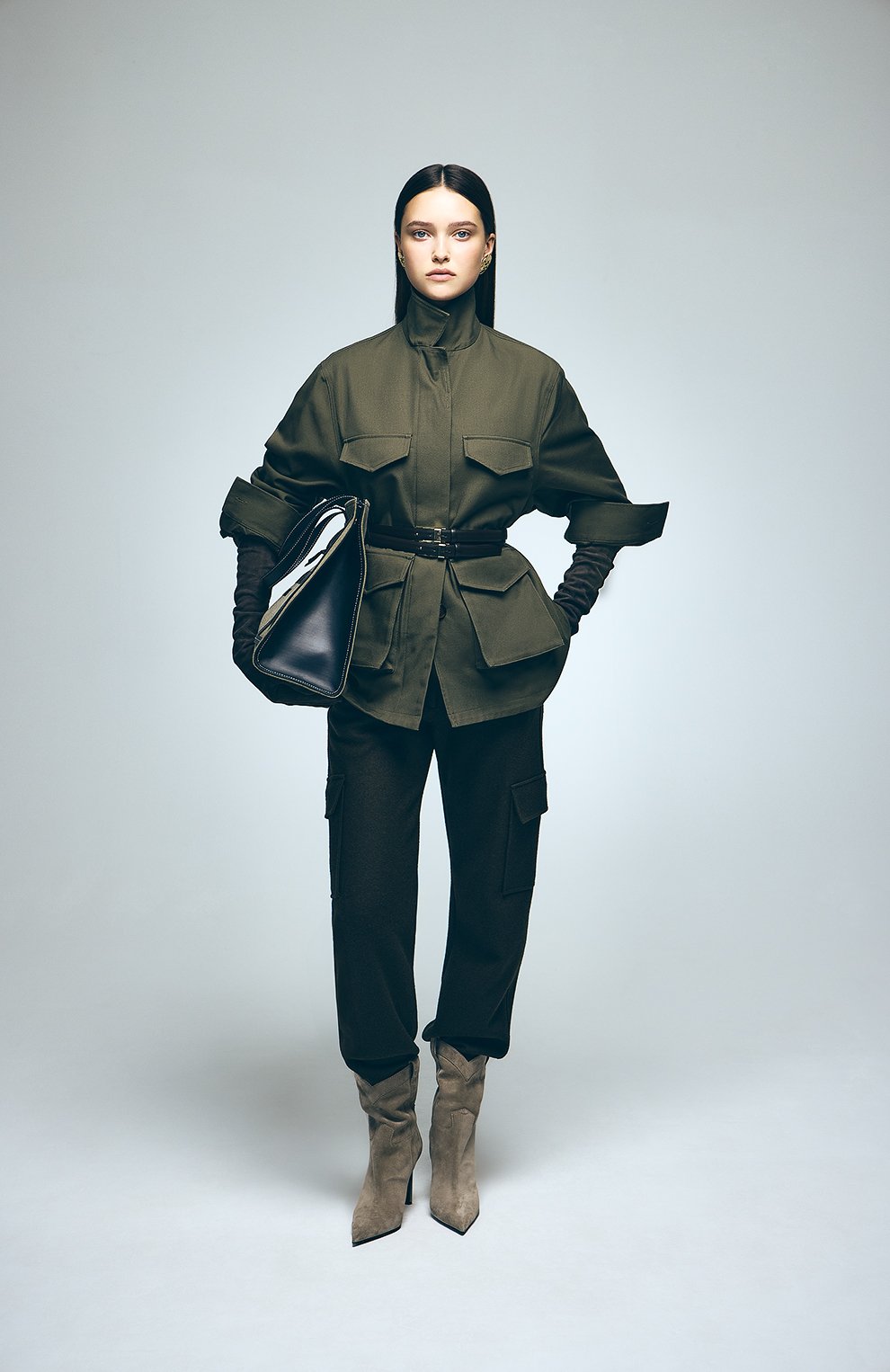 Хлопковый жакет TOTEME, арт. 213-106-734, фото 6