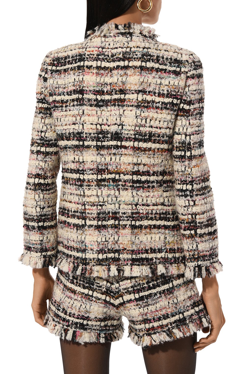 Твидовый жакет GIAMBATTISTA VALLI, арт. 24FWSVCA6C17-89CLA, фото 4