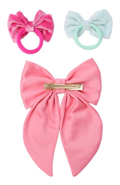 Комплект из трех бантов school PINK.OLIVKA, арт. PO-70553