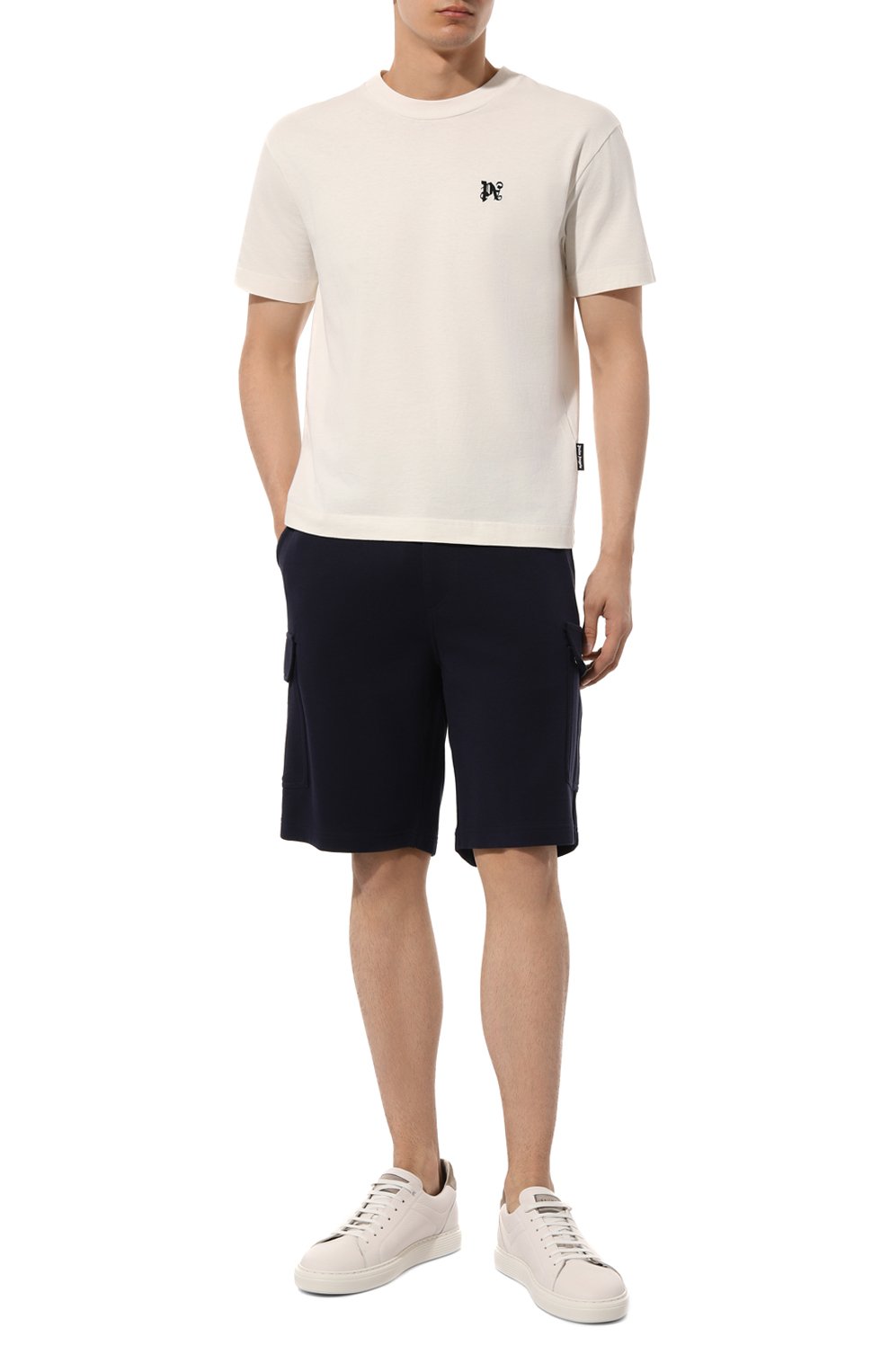 Хлопковые шорты BRUNELLO CUCINELLI, арт. M0T353222G, фото 2