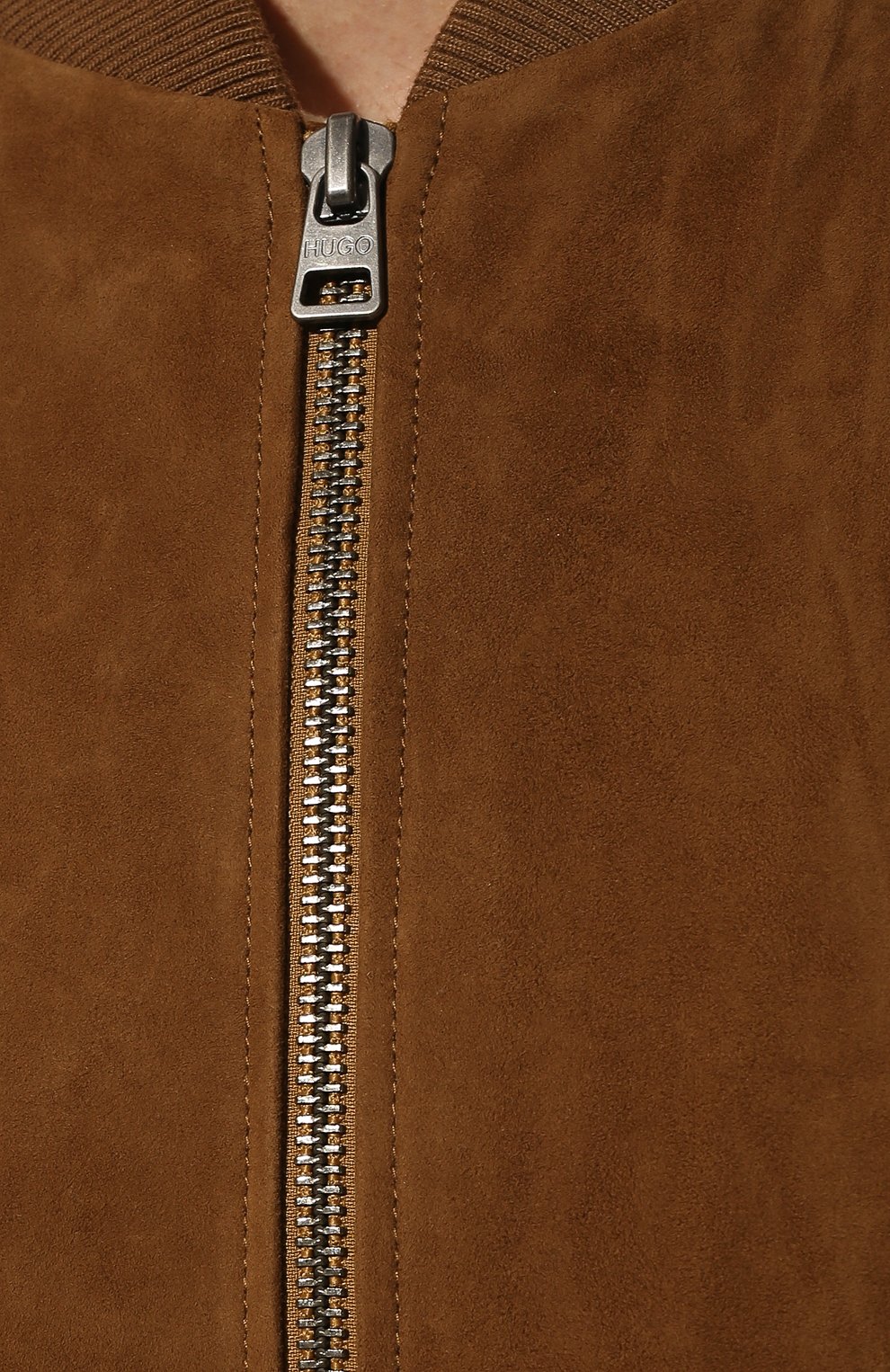 Замшевый бомбер HUGO, арт. 50456488, фото 5