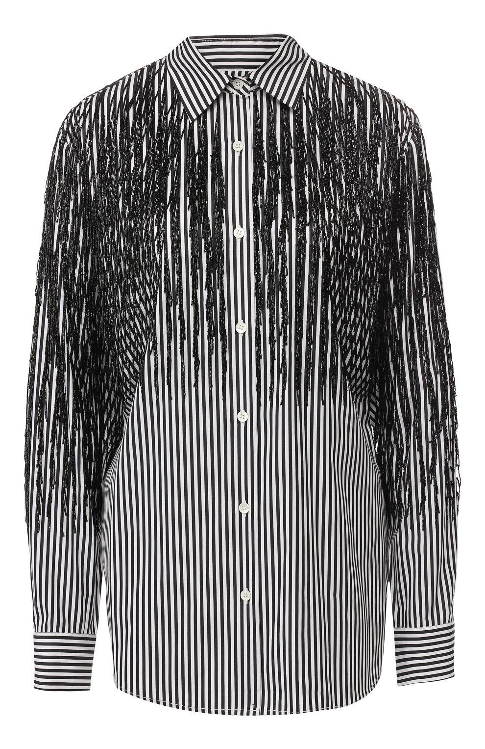 Хлопковая рубашка DRIES VAN NOTEN, арт. 191-10755-7215, фото 1