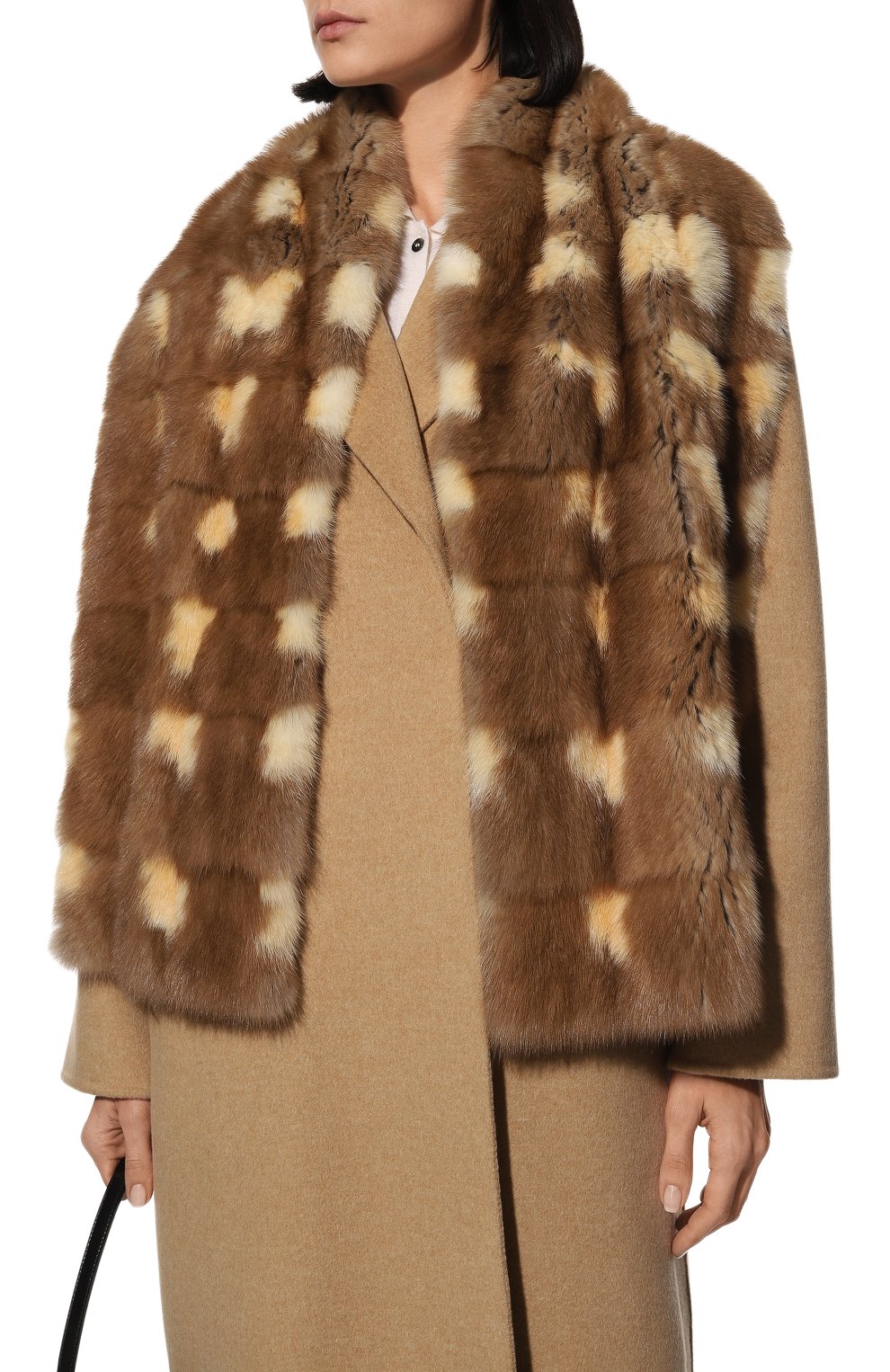 Шарф из меха куницы COLOR TEMPERATURE, арт. У-12/бн, фото 2