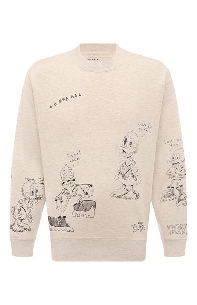 Хлопковый свитшот DOMREBEL, арт. M QUACK SWEATHSHIRT/SWEATSHIRT, фото 1
