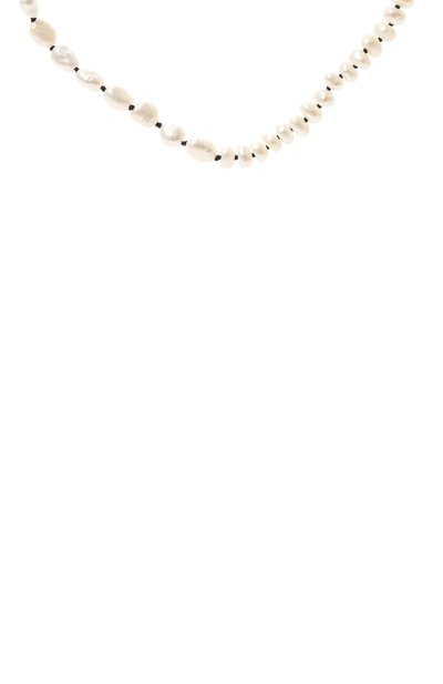 Колье COPINE JEWELRY кремового цвета по цене 15840 руб., арт. MIRABLACK, фото 3 Колье COPINE JEWELRY, арт. MIRABLACK, фото 3