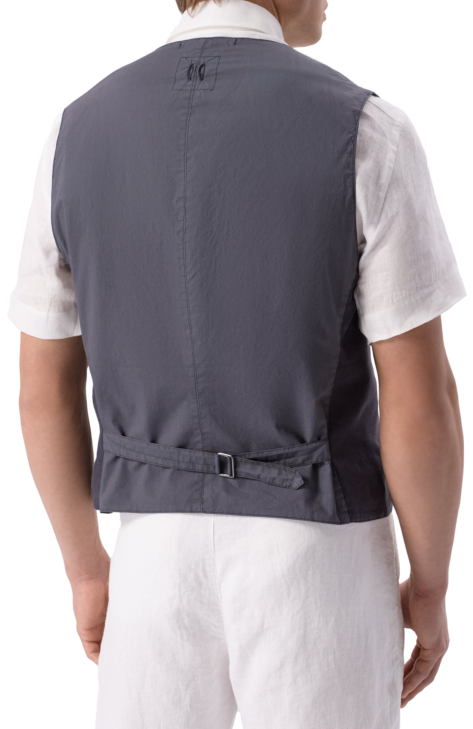 Льняной жилет HANNES ROETHER, арт. BE26VER.601/, фото 4