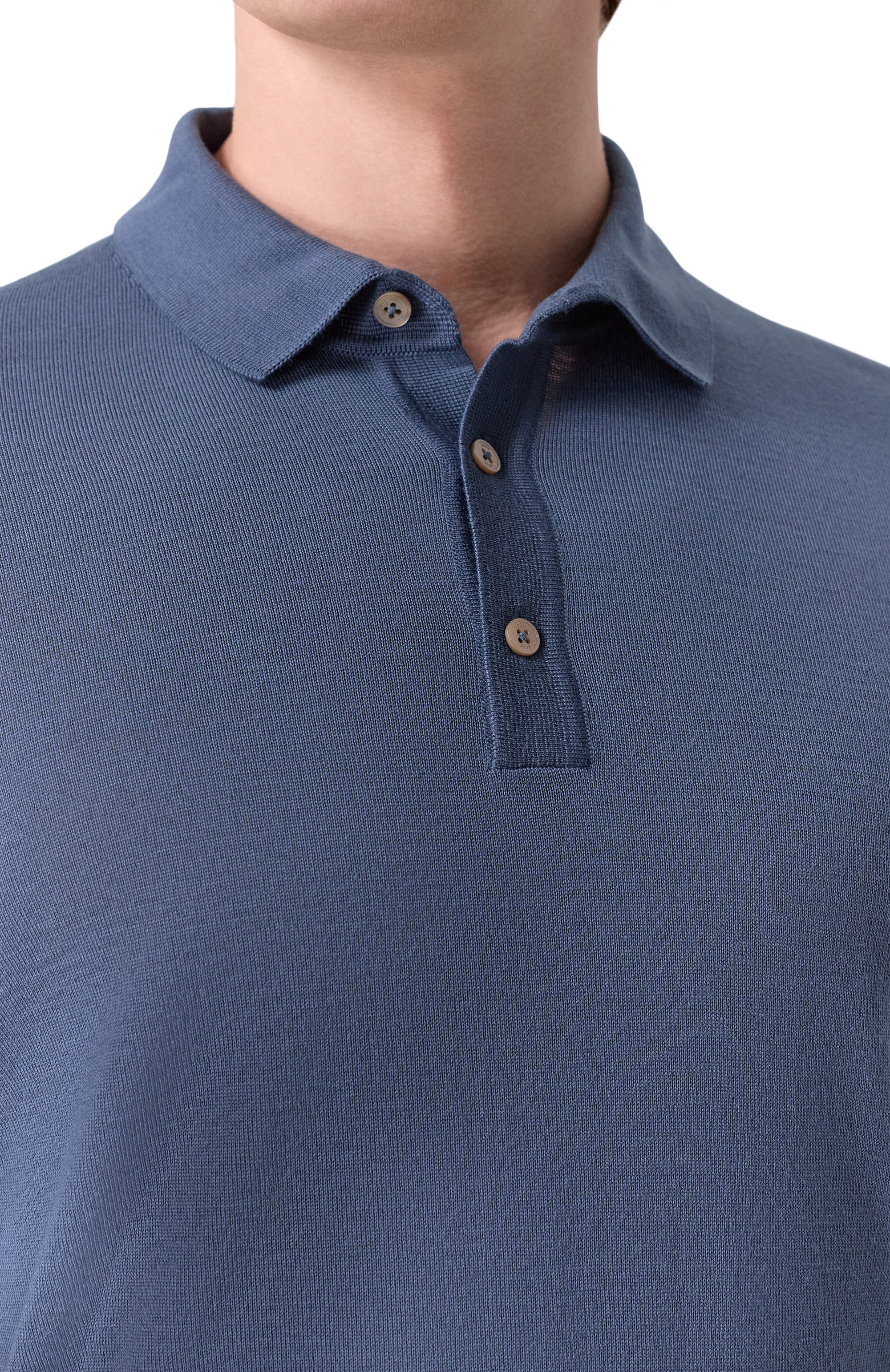 Шерстяное поло BOSS, арт. 50476355, фото 5