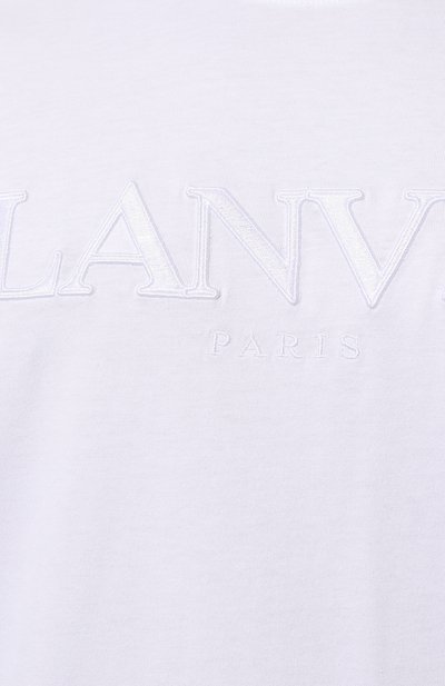 Хлопковая футболка LANVIN, арт. RM ТS0005/J208, фото 5