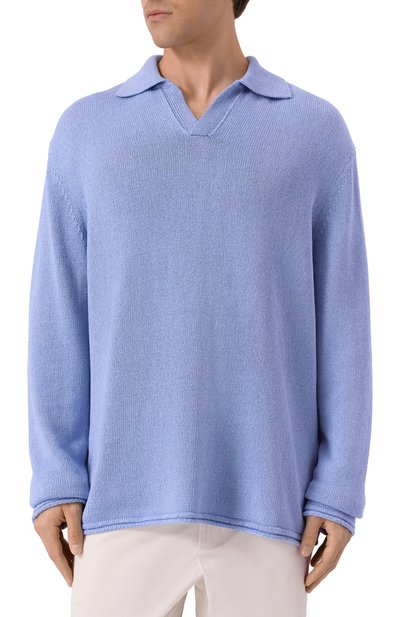 Поло из шелка и льна MVST, арт. A015/7660, фото 3