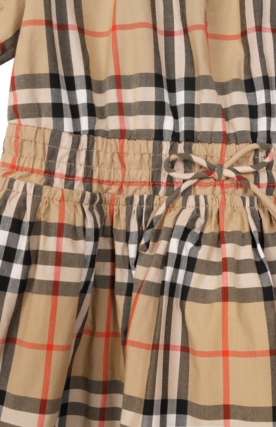 Хлопковое платье BURBERRY, арт. 8121194, фото 3