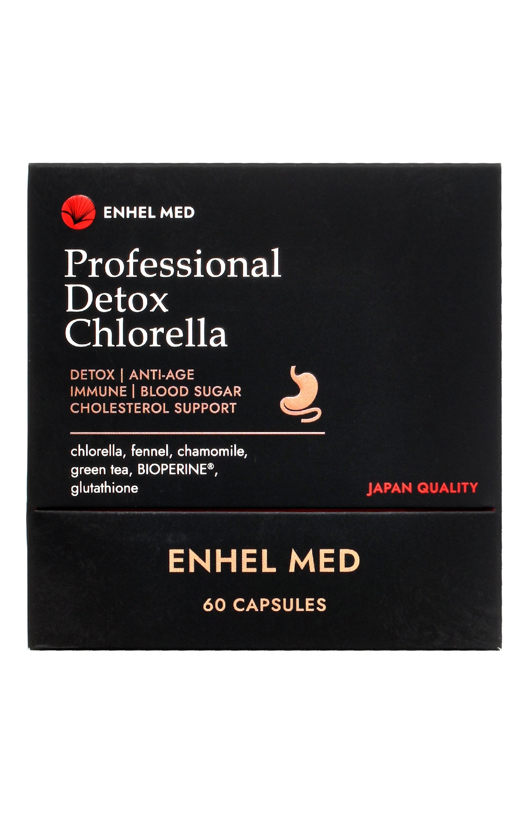 Профессиональный детокс-комплекс на основе хлореллы (60шт.) ENHEL BEAUTY, арт. 04603744792130, фото 4