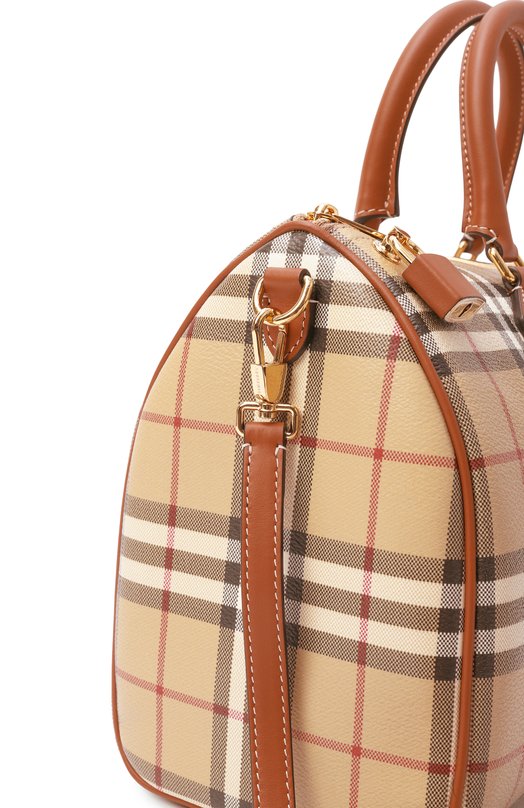 Сумка Check medium Burberry 8119049 Бежевый  8119049 Фото 6