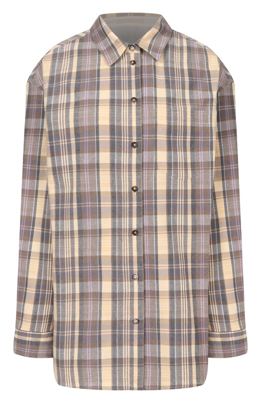 Хлопковая рубашка 12 STOREEZ 135535 Бежевый 135535