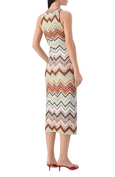 Платье из вискозы и хлопка MISSONI, арт. DS26SG1W/BC0062, фото 3