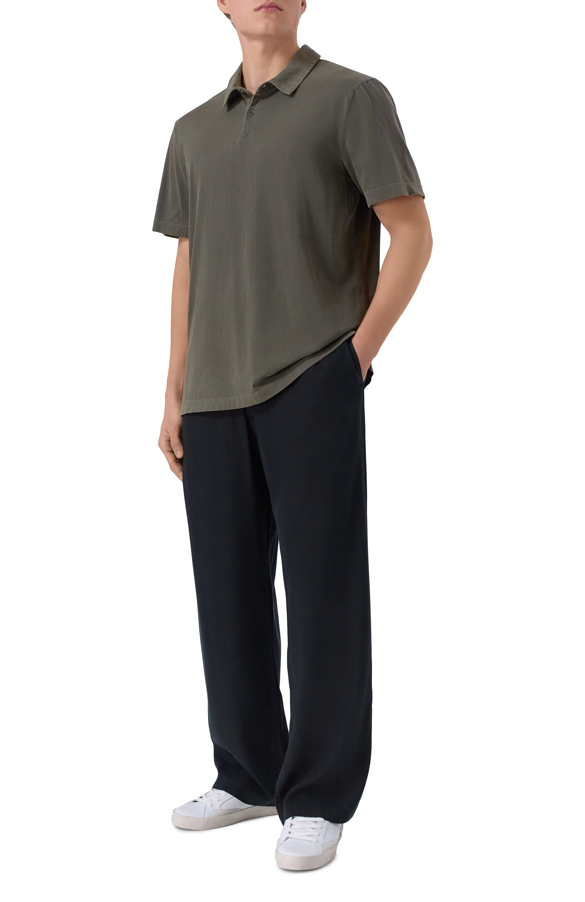 Хлопковое поло JAMES PERSE, арт. MSX3337, фото 2