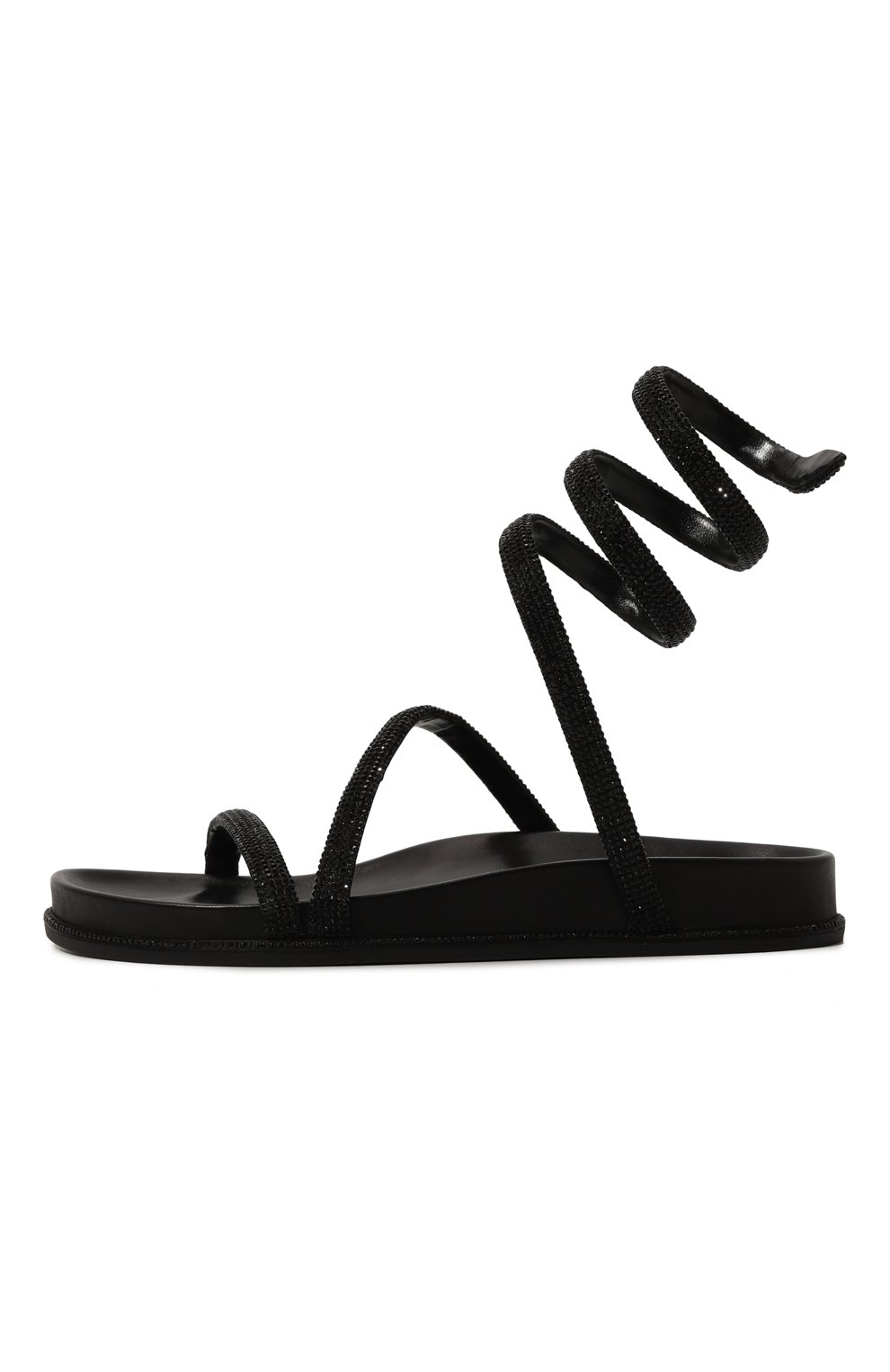 Текстильные сандалии cleo RENE CAOVILLA, арт. C11761-020/R001, фото 4