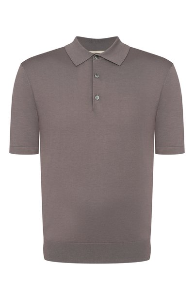 Мужской поло из шелка и хлопка 12 STOREEZ, арт. 136307