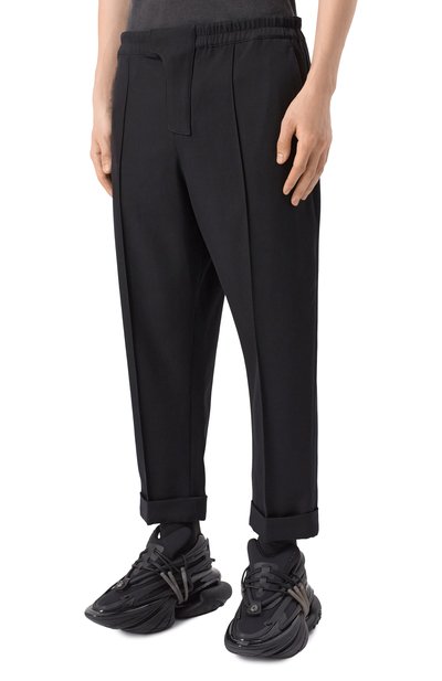 Шерстяные брюки BALMAIN, арт. EH1PQ299/WC09, фото 3