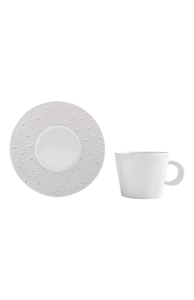 Чайная чашка с блюдцем ecume perle BERNARDAUD, арт. 1975/20454