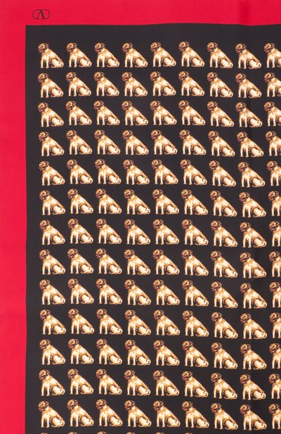 Шелковый платок VALENTINO, арт. 7W2EK001/QLK, фото 4