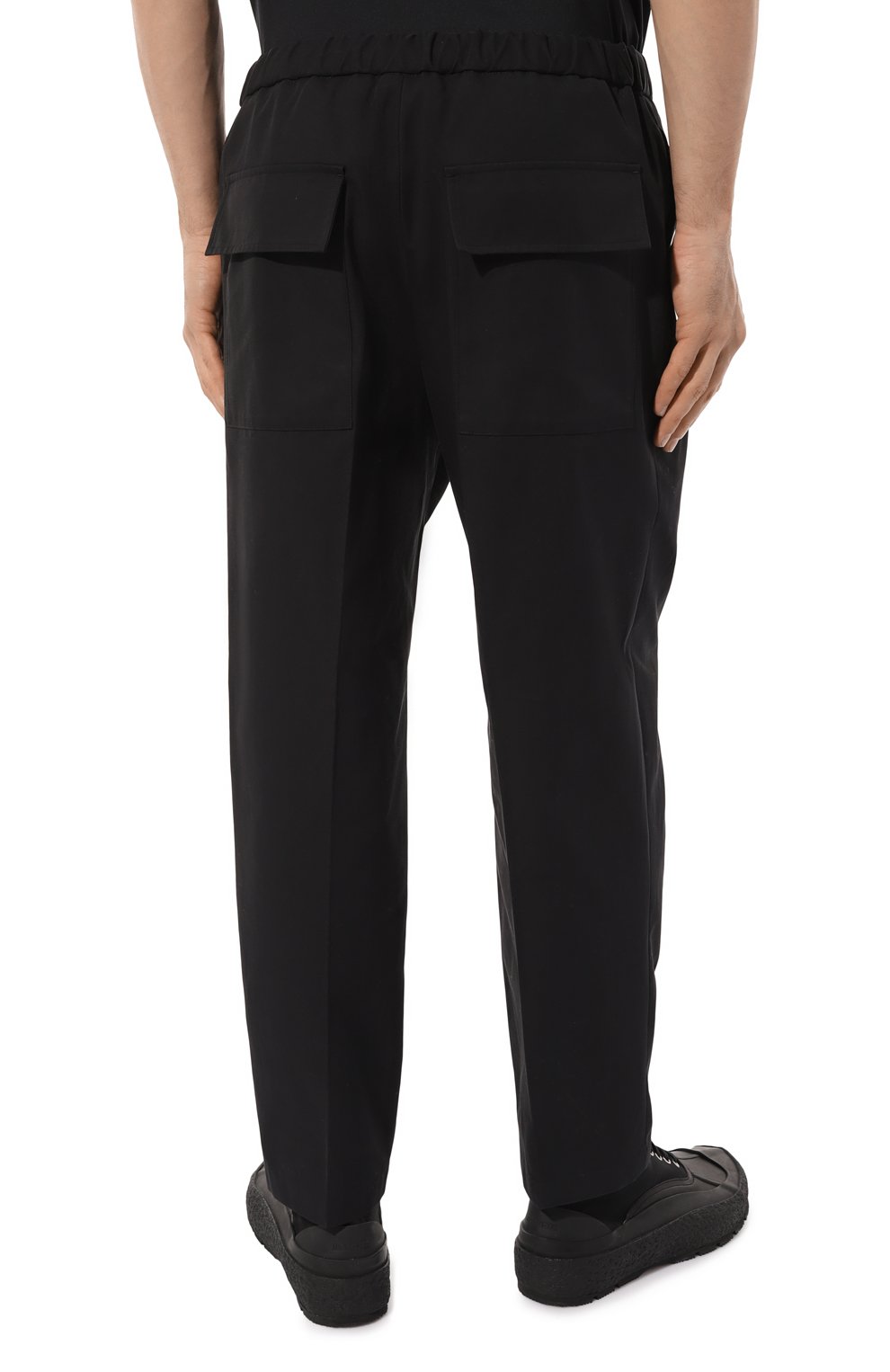 Хлопковые брюки JIL SANDER, арт. J21KA0012/J45162, фото 4