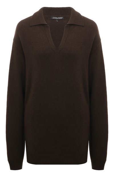 Женский пуловер из шерсти и вискозы LESYANEBO, арт. FW23/KNIT0012