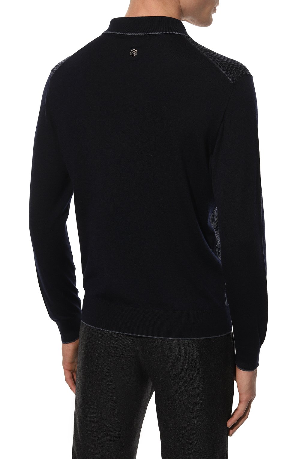 Поло из шерсти и шелка STEFANO RICCI, арт. K606310P30/F22463, фото 4