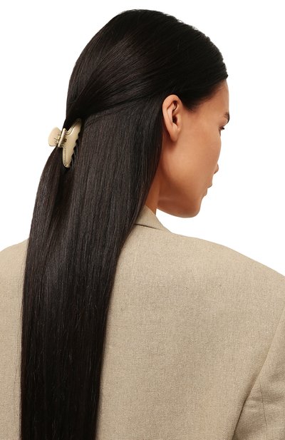Заколка для волос ALEXANDRE DE PARIS кремового цвета по цене 21980 руб., арт. ACCS-17241-03 S, фото 2 Заколка для волос ALEXANDRE DE PARIS, арт. ACCS-17241-03 S, фото 2