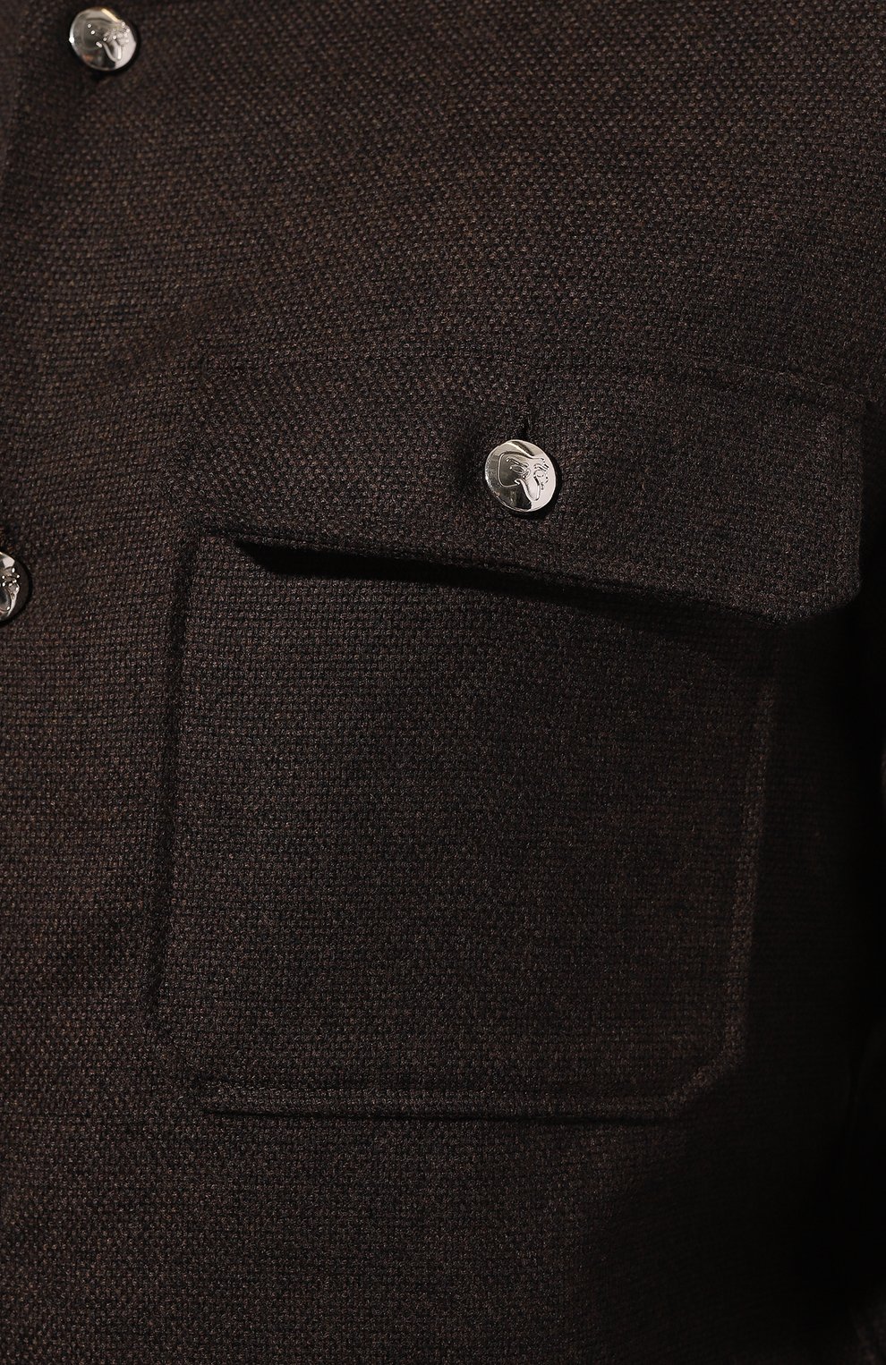 Куртка-рубашка из шерсти и кашемира MARCO PESCAROLO, арт. 0VER/4834, фото 5