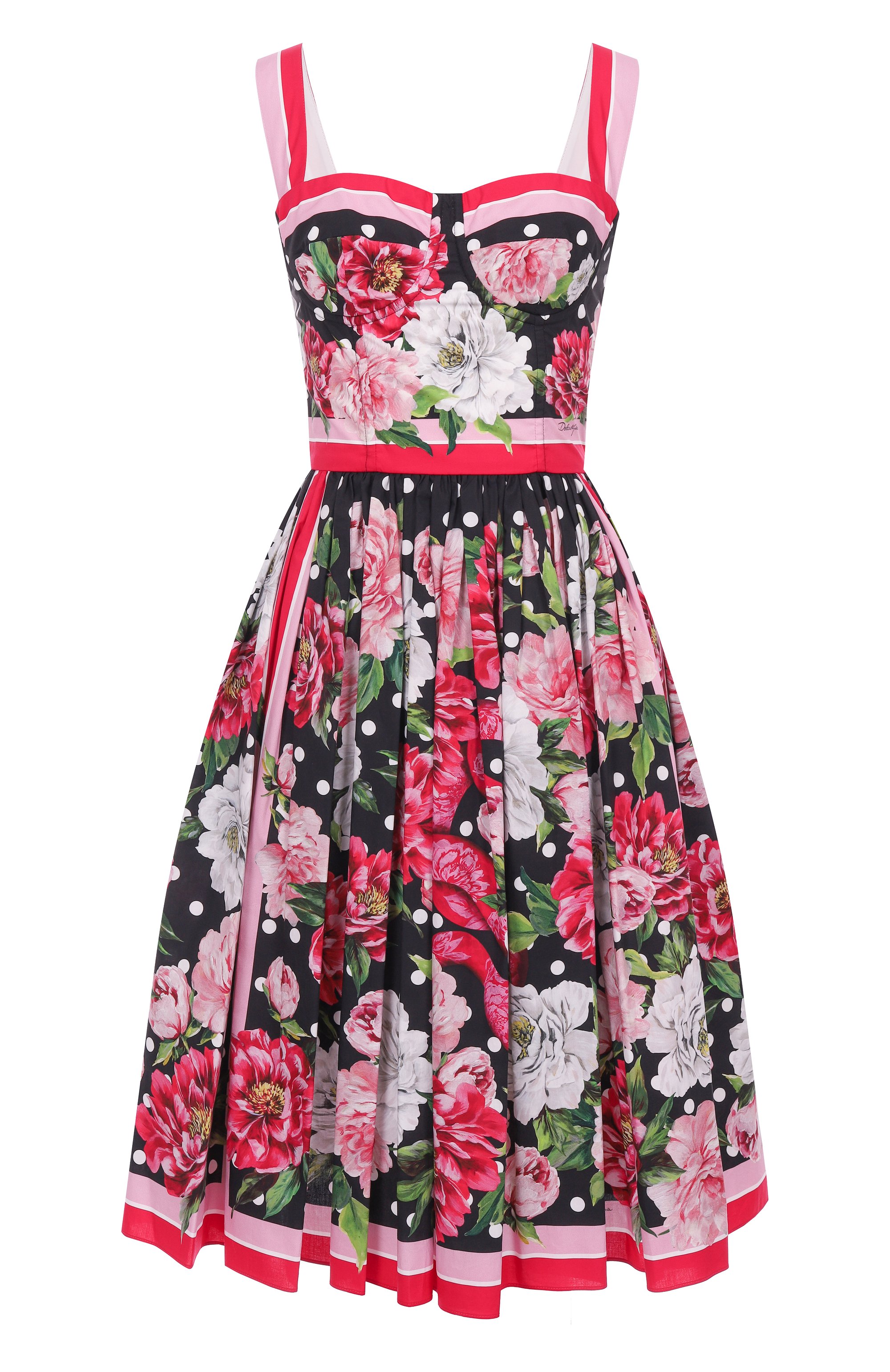 Хлопковое платье DOLCE & GABBANA, арт. I6JP3W/HH5ER, фото 1