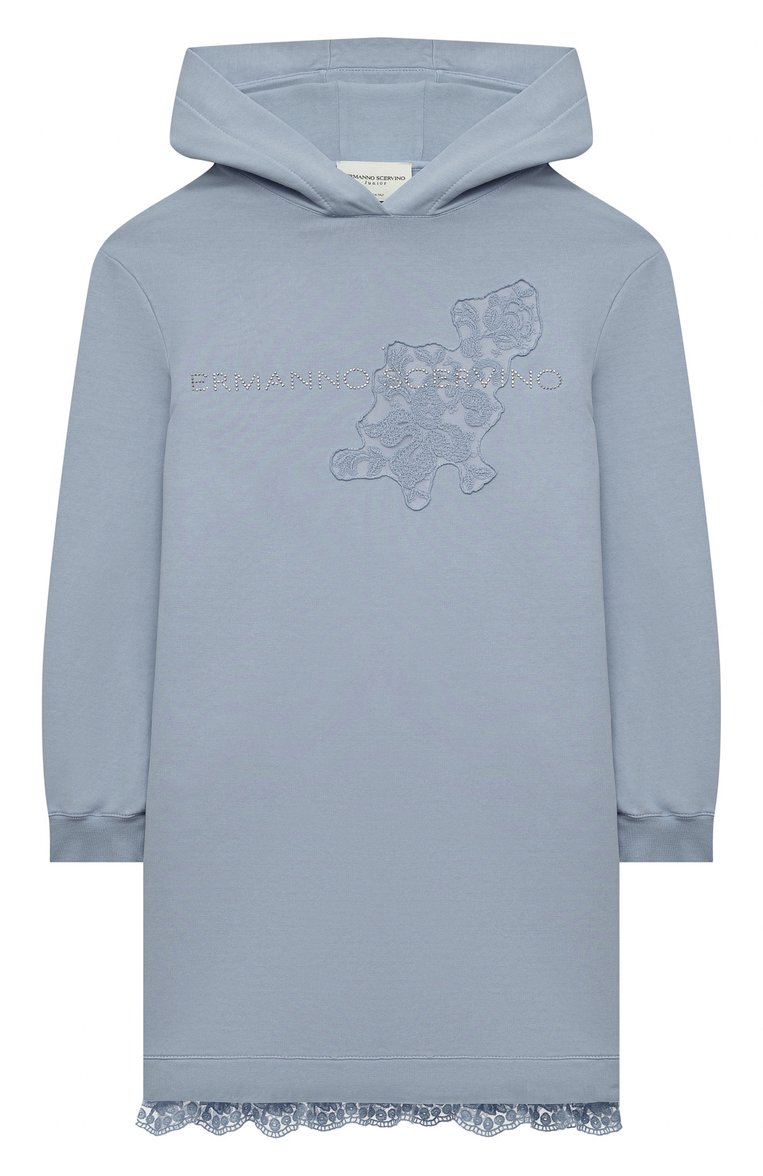 Хлопковое платье ERMANNO SCERVINO, арт. ESFAB040 FE147 YS008/M-XL, фото 1
