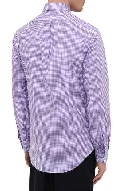 Хлопковая рубашка POLO RALPH LAUREN, арт. 710859882/4656I, фото 4
