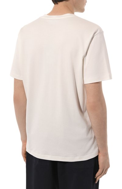 Хлопковая футболка GIORGIO ARMANI, арт. 6GSM90/SJRQZ, фото 4