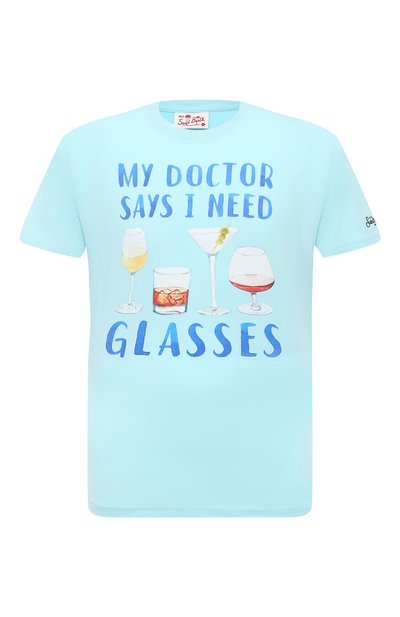 Хлопковая футболка MC2 SAINT BARTH, арт. STBM/TSHIRT MAN/07182D, фото 1