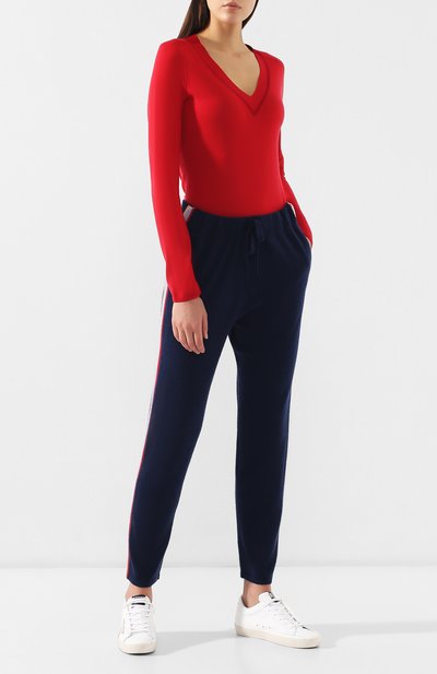 Шерстяной пуловер RAG AND BONE красного цвета по цене 33900 руб., арт. W292624XC, фото 2 Шерстяной пуловер RAG AND BONE, арт. W292624XC, фото 2