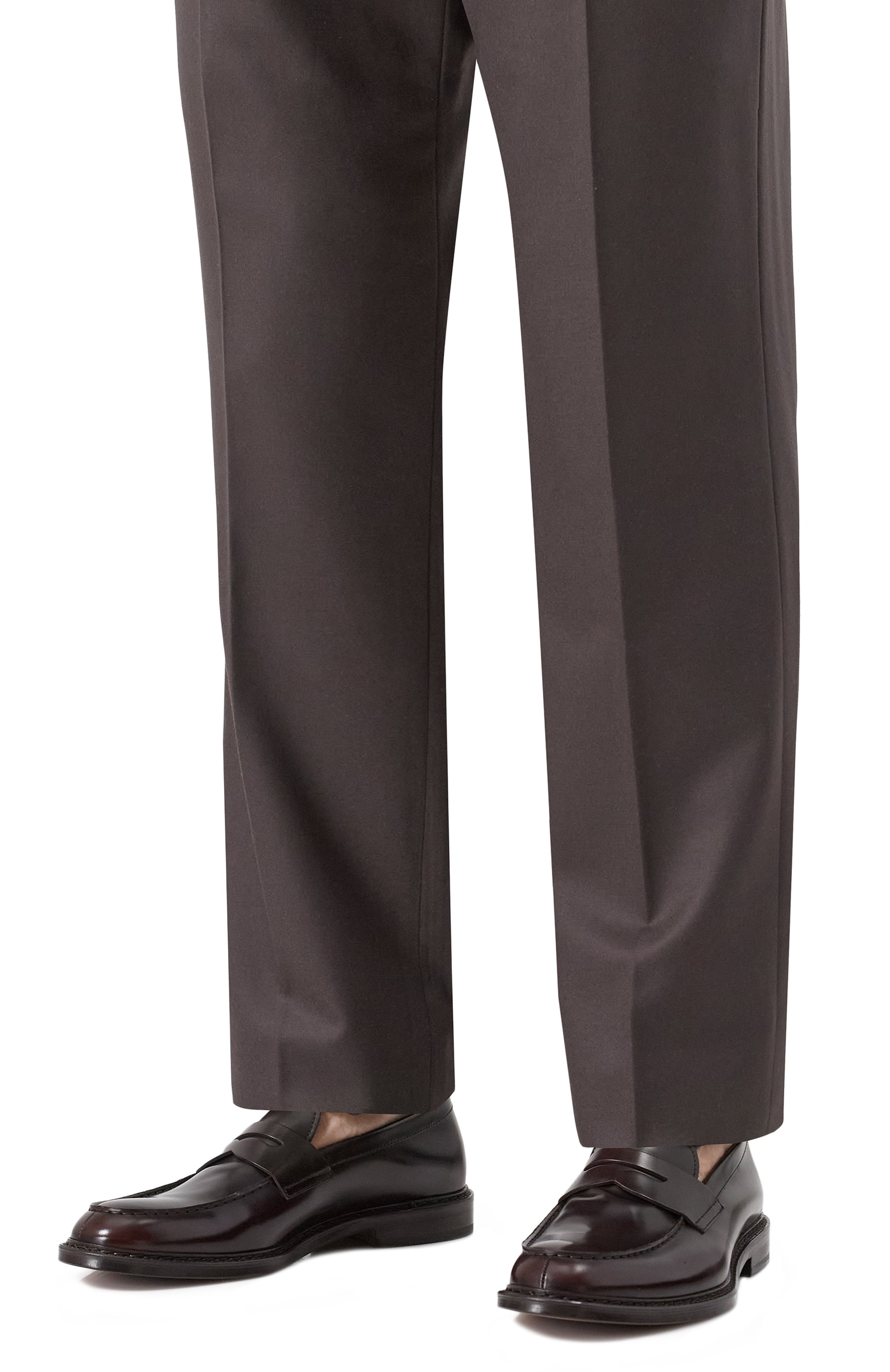 Кожаные пенни-лоферы DOUCAL'S, арт. DU2405PH0EUY007T, фото 3