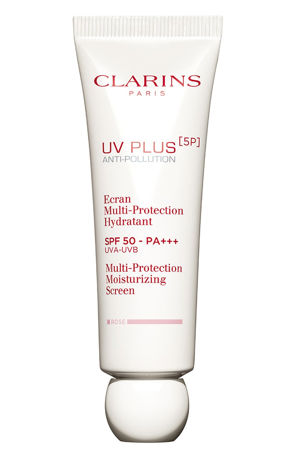 Увлажняющий защитный флюид-экран для лица spf 50, оттенок rose (50ml) CLARINS, арт. 80071268, фото 1