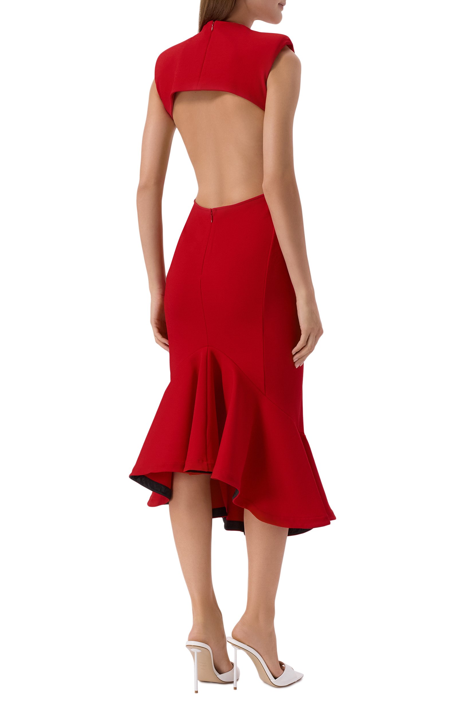 Платье из вискозы JACQUEMUS, арт. 26HDRW00880/AW00476, фото 3