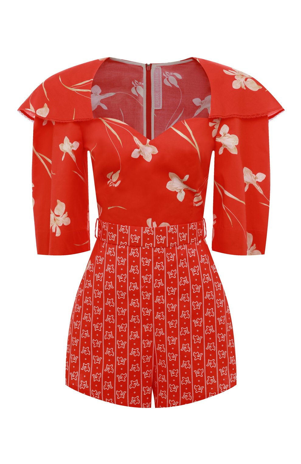 Хлопковый комбинезон ULYANA SERGEENKO, арт. JST004SS22P (1062т22), фото 1