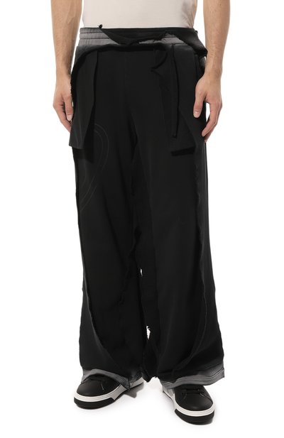 Хлопковые брюки DIESEL, арт. A09911/0TGAG, фото 3