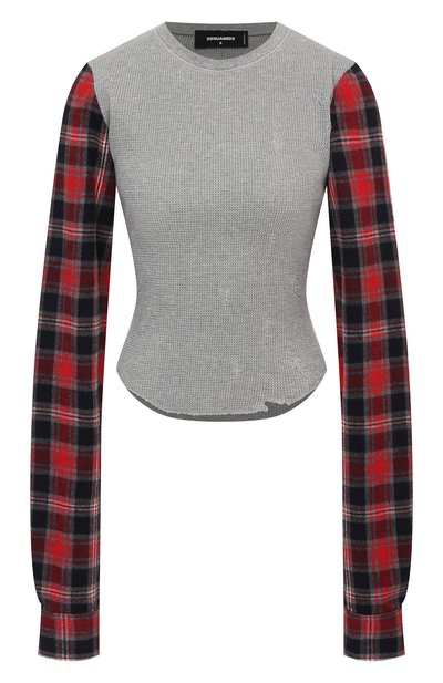 Женский хлопковый пуловер DSQUARED2, арт. S72GD0261/STJ302